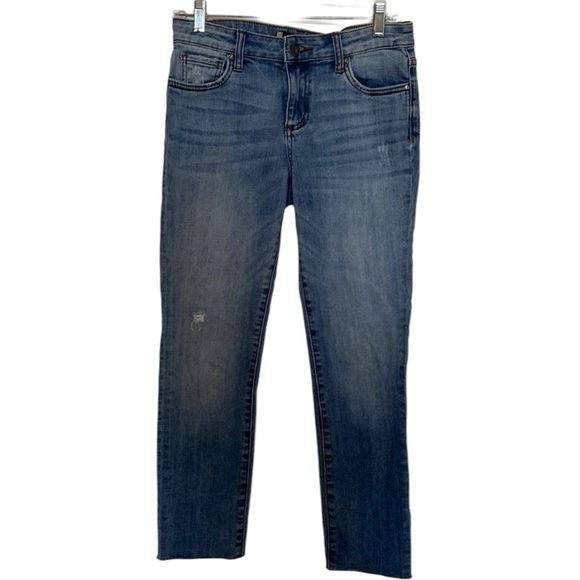 Kut From The Kloth Reese Women's Ankle Straight Leg Size 2 - Picture 1 of 13